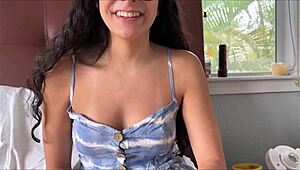 My Little Brother's Girlfriend Wants to Know How Hot She Is - Angel Gostosa