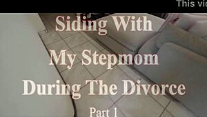 Siding with Stepmom Mandy Rhea in Divorce Bedroom Roleplay