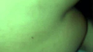 Asian teen receives creampie cumshot in intense session