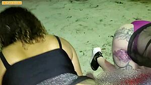 Guy Can’t Pay Hotel, Bangs Two Girls in Public Square. Wild Night After Party in Small Town!