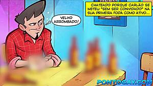 they fucked the guy's ass bareback and left him naked on the road