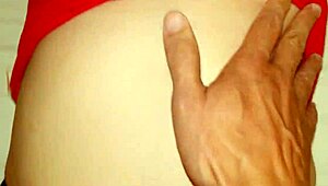 Amateur Wife Cums in Her Shaved Pussy Panties During Homemade Sex