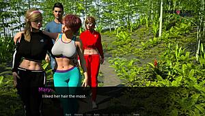 john and lola watch couple having sex in 3d dusklight manor