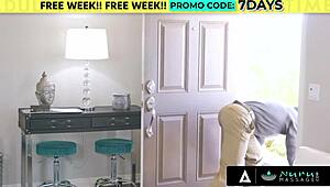 Nuru Massage - Naughty Teen Savannah Sixx Gives Her Stepdad His First Nuru Massage