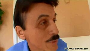 Wife Humiliates Cuckold Husband In POV Femdom BDSM Game With Fetish Elements