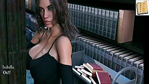 isabella's passionate kiss in the library sparks chick route 44 intrigue.