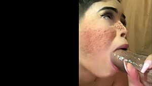 fadynha's wet blowjob with that big ass