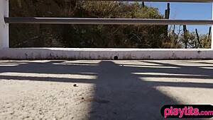 Summer Lover Olivia Strips Naked To Show Her Tight Pussy And Tits In Solo Compilation