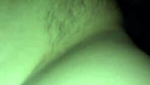 Asian teen receives creampie cumshot in intense session