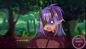 Lucy Faces Dating Challenges In This Anime Hentai Game Sequel