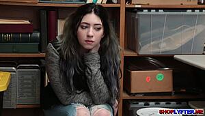 I Felt So Angry When Stepdad Punished Naughty Amilia Onyx At The Office.