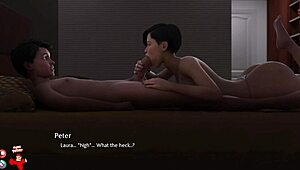 Man, I’m like, totally makin’ this milf squirt with my huge cock, ya know!