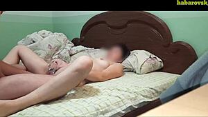 Wife sneaks with lover in hotel for shaved pussy licking. What’s her secret?