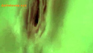 Man Eats His Own Cum from Wife's Pussy