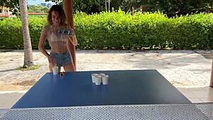 man, i messed up describin this youtube strip game with bikini beauty, so hot tho