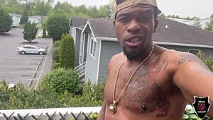 inked kinky wild getting banged in group action