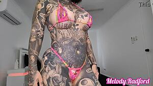 Cheeky sheer micro bikini try on haul gets daringly bold