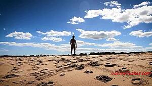 Hell Yeah! Latino Studs Pound Ass on Beach!