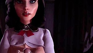 Femme Fatale Shines in 3D PMV HMV 02