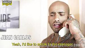 Called Hotel Manager and Drilled His Tight Ass in Raw Nude Action