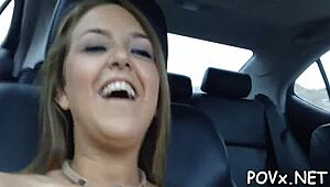 tight cunt takes drilling on cam