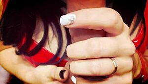 i'm the submissive housewife gettin my face fucked deep with slobbery blowjob cumshot in mouth and on face