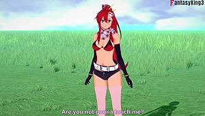 Yoko littner having sex in gurren lagann pov?