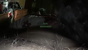 While my husband works, the neighbor comes over to satisfy me with his attention