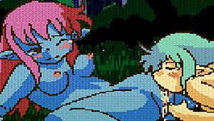 fairyfighting fairies fingering and licking pussy in anime