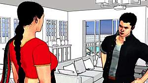 Indian Desi Step Sister-in-Law Banged Hard by Brother-in-Law in Wild Gangbang