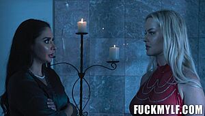 Watch Screwged part one with dripping scenes featuring Sheena Ryder