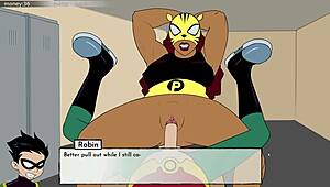 18titans part 12 cumming on blackfire hentai