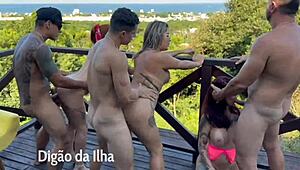 Orgia Ao Ar Livre Com As Mais Safadas Do Xvideos