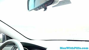 Watch this teen amateur get buttfucked in a wild threeway