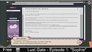 Will you enter Lust Gate with Sophie in episode 1?