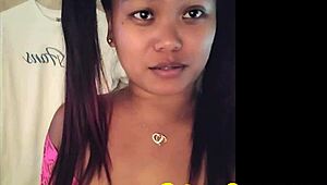 Big Cock explodes with Big Load on Tiny Asian after wild night