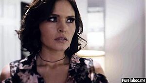 I am the annoyed milf wife who jumped into this cheating threesome sex.