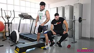 my first gym day with magic javi and kike gil