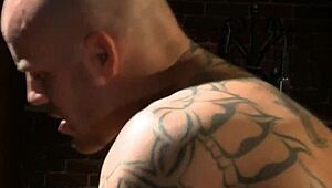 Big Tit Sub Babe Fucked Hard in Wild Bondage Scene!