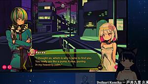 yo, blowjob and stylish chain fights with chainsaw girl in dohna dohna, wild stuff!