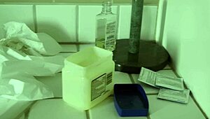 My stepsis deepthroats my big cock like a sword swallower, then swallows it all!