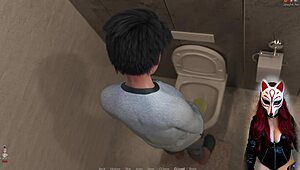 Unbelievable! Golden Boy Ep 1 - Wild Porn Game with Mommy's Big Ass Outdoors!