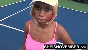 Hd msnovember gets face painted by big black cock with huge facial on cute ebony