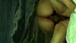 19 yo riding big cock with her ass bouncing and monster cock deep inside