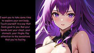 Yo, try beginner CEI training with Mira in hentai JOI