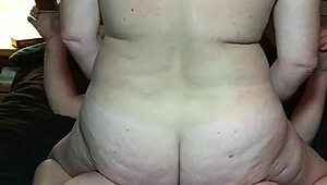 Real amateur wife rides husband's cock in cowgirl style