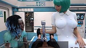 stranded in space 26 - she wants to touch my cock