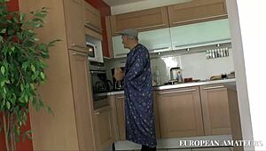 The Old Man Voyeur Watches Quietly in Secret