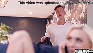 Yo, caught Chloe Temple masturbating and banged her hard