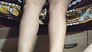 asian babe works cock with legs and hands 😘